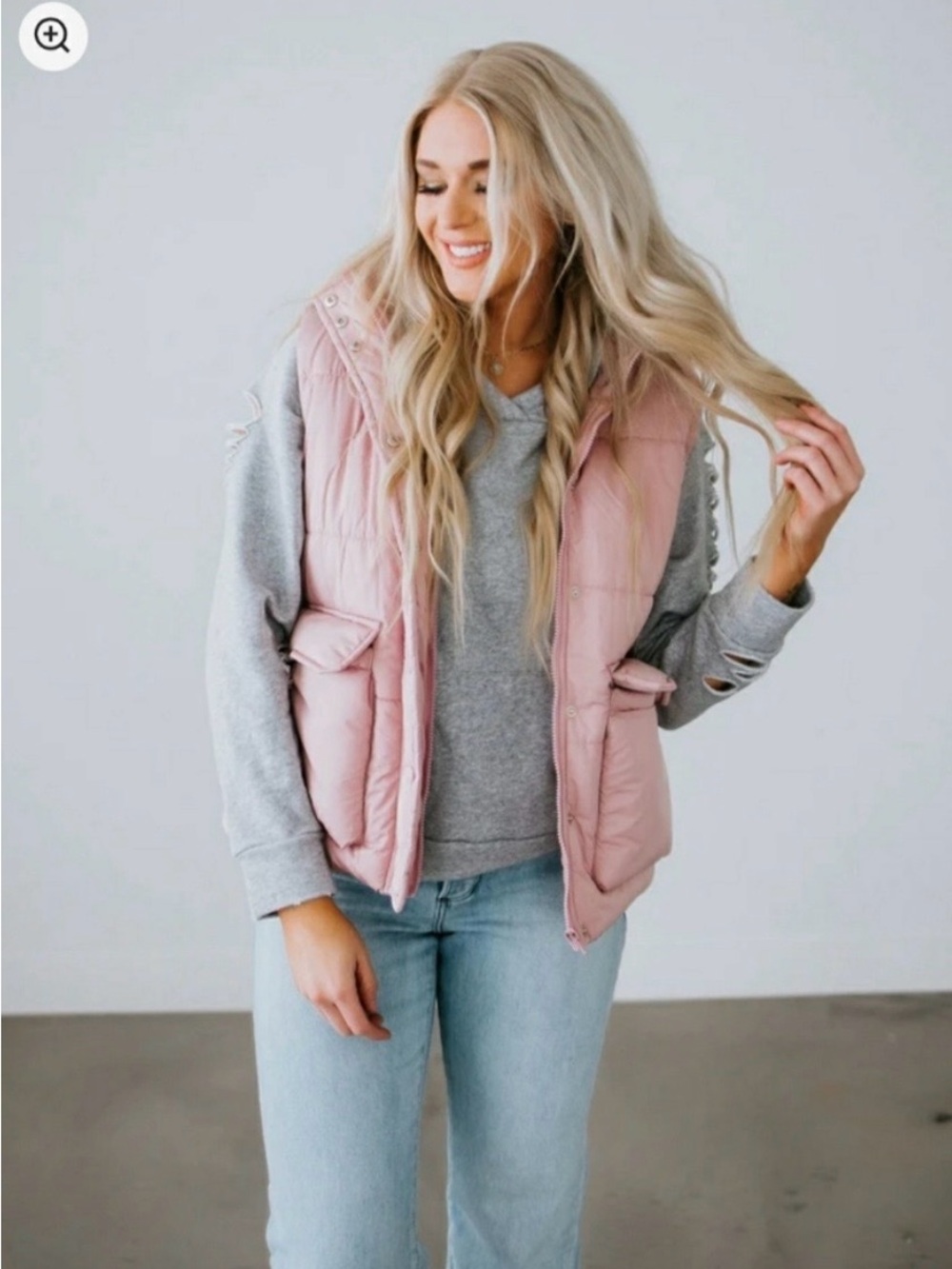 VINE & LOVE KEEP IT COOL PUFFER VEST
